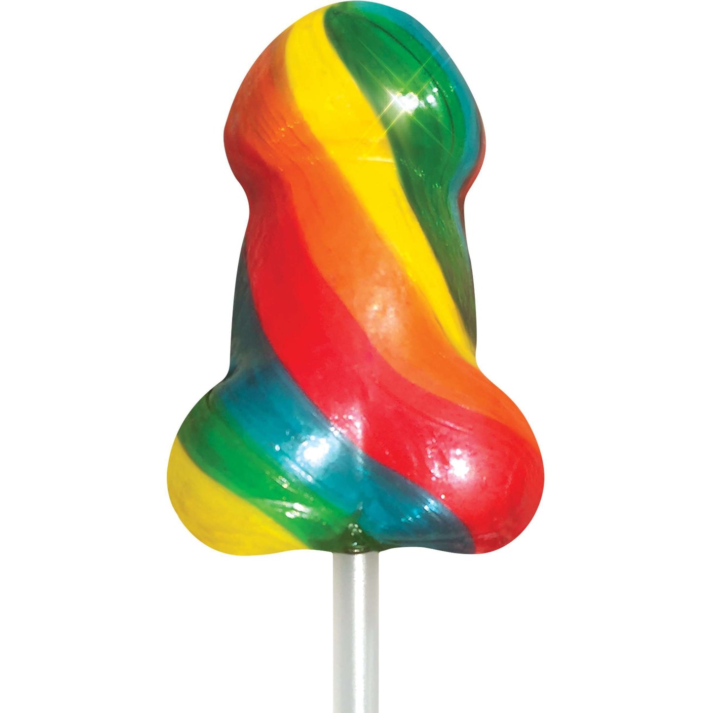 Rainbow Pecker Pops - 6 Pecker Pops