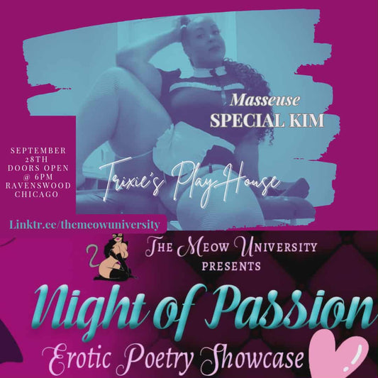 🎤 Night of Passion 2025: Erotic Poetry Showcase