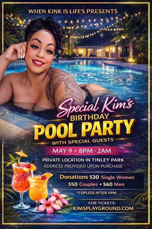Special Kim's Pool Party (Single Men)