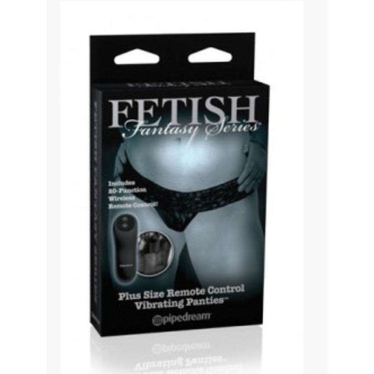 Fetish Fantasy Series Limited Edition Control Vibrating Panties - Plus Size