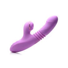 Load image into Gallery viewer, Shegasm Thrusting Suction Rabbit - Purple
