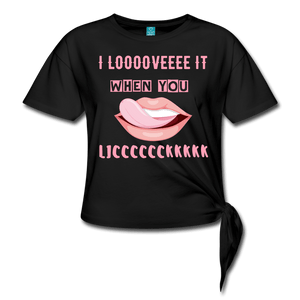 Lick Knotted Tee